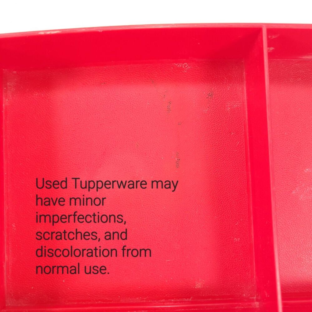Tupperware Bundle #1535 Tray #767 Stow-N-Go #3155 Soup Mug #5107L Tumblers - Picture 10 of 10